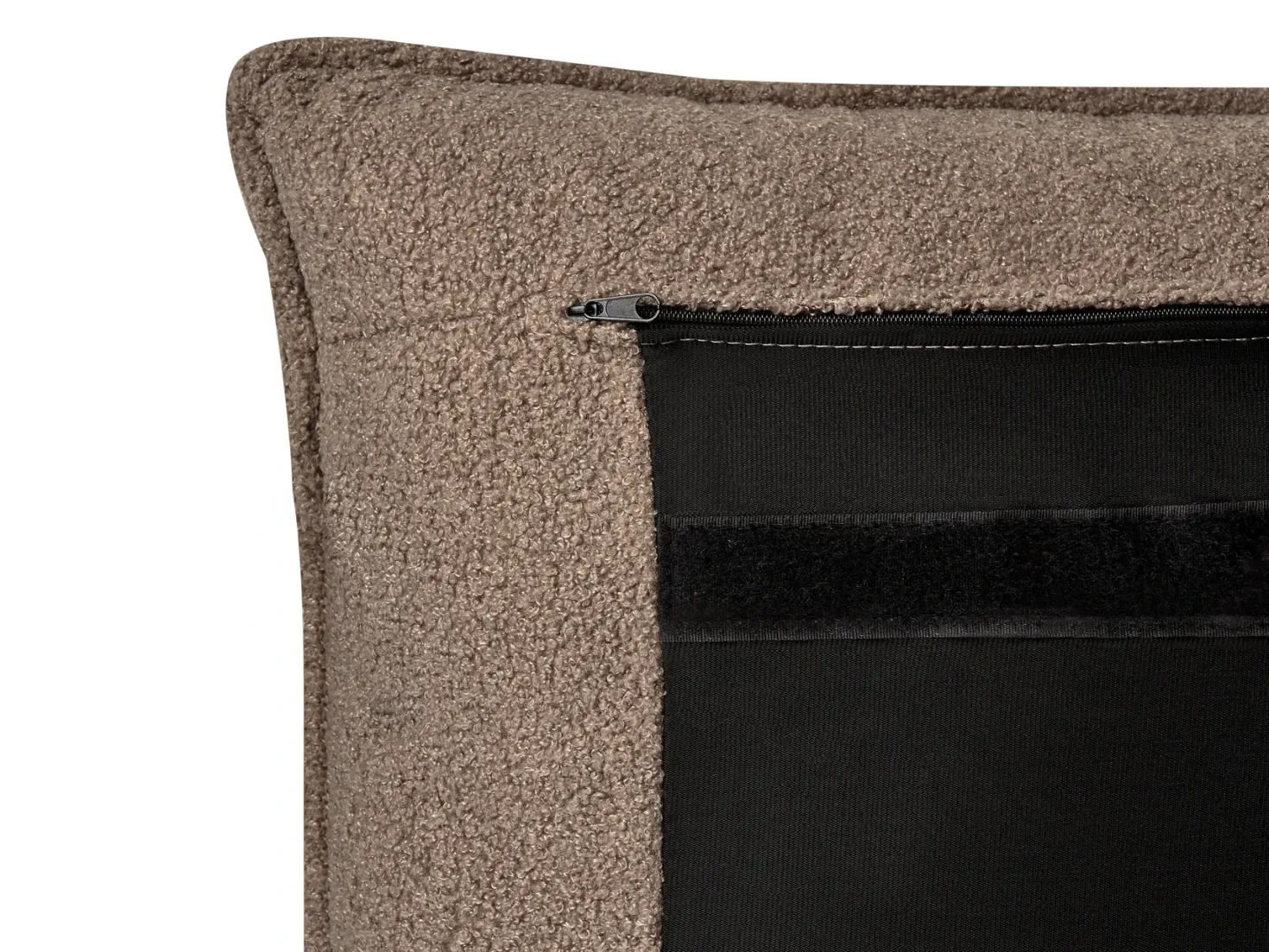 Vandseng Boucle BAJONNA 180 x 200 cm Brun