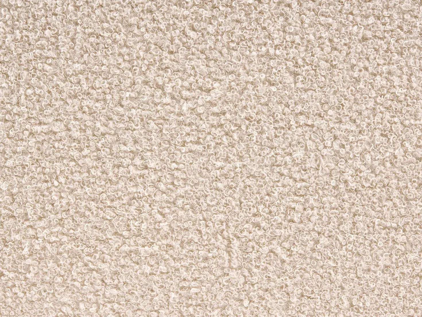 Vandseng Boucle LAVAUR 180 x 200 cm Beige