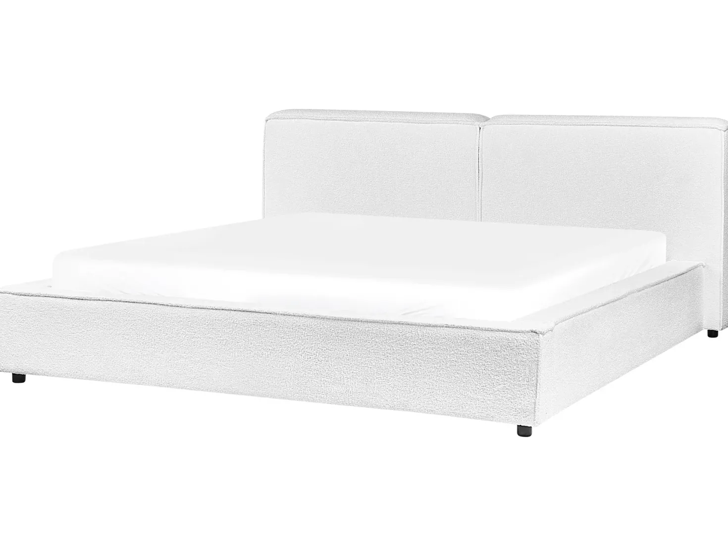 Vandseng Boucle LINARDS 180 x 200 cm Hvid