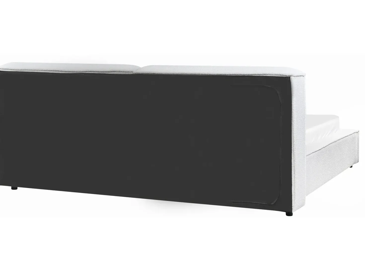 Vandseng Boucle LINARDS 180 x 200 cm Hvid