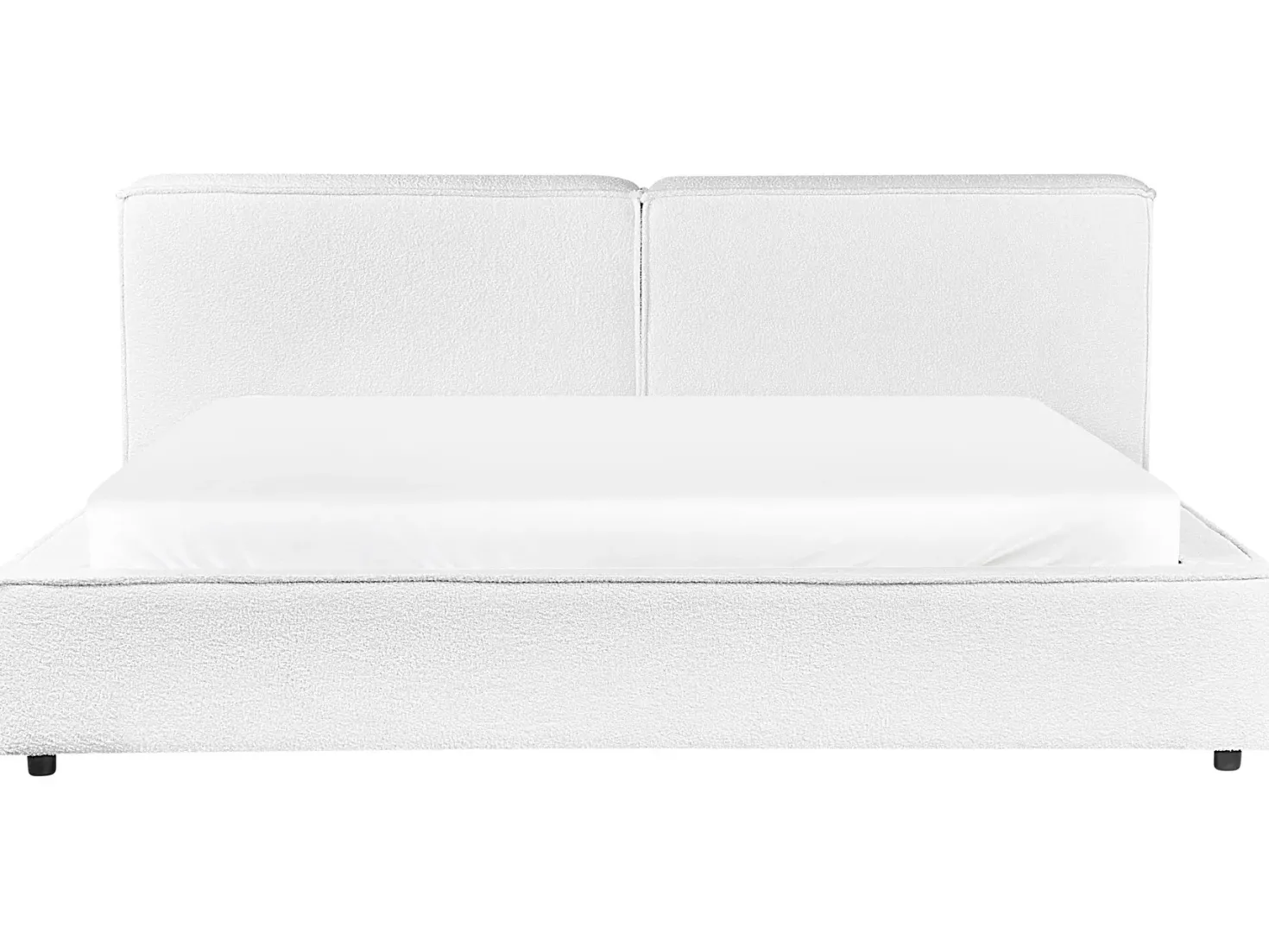 Vandseng Boucle LINARDS 180 x 200 cm Hvid