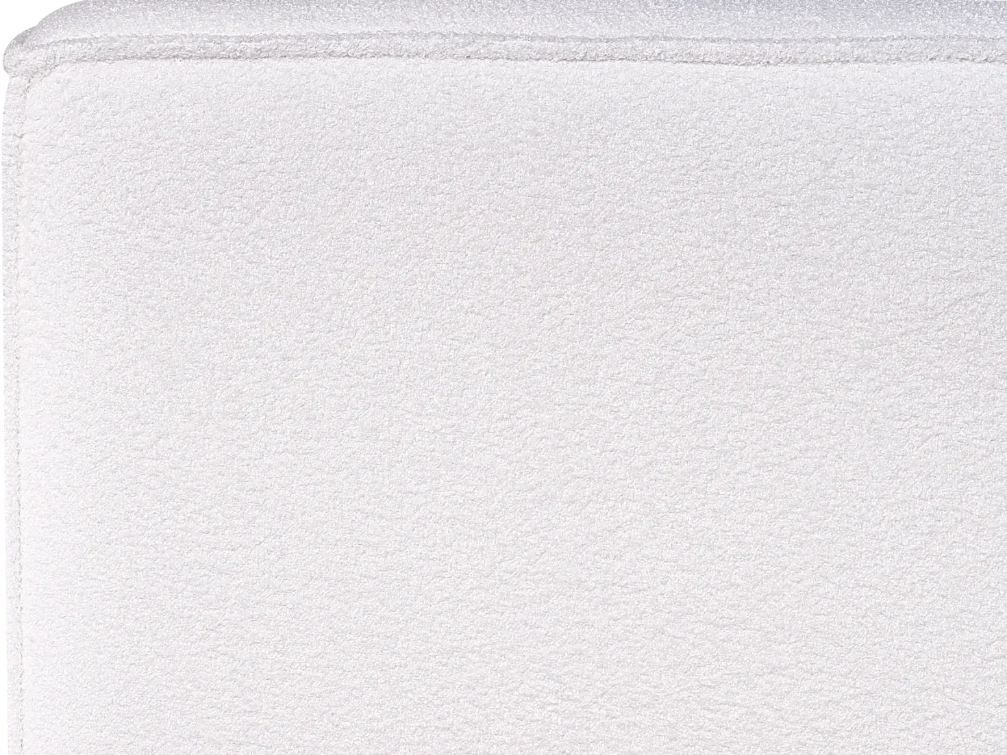 Vandseng Boucle LINARDS 180 x 200 cm Hvid