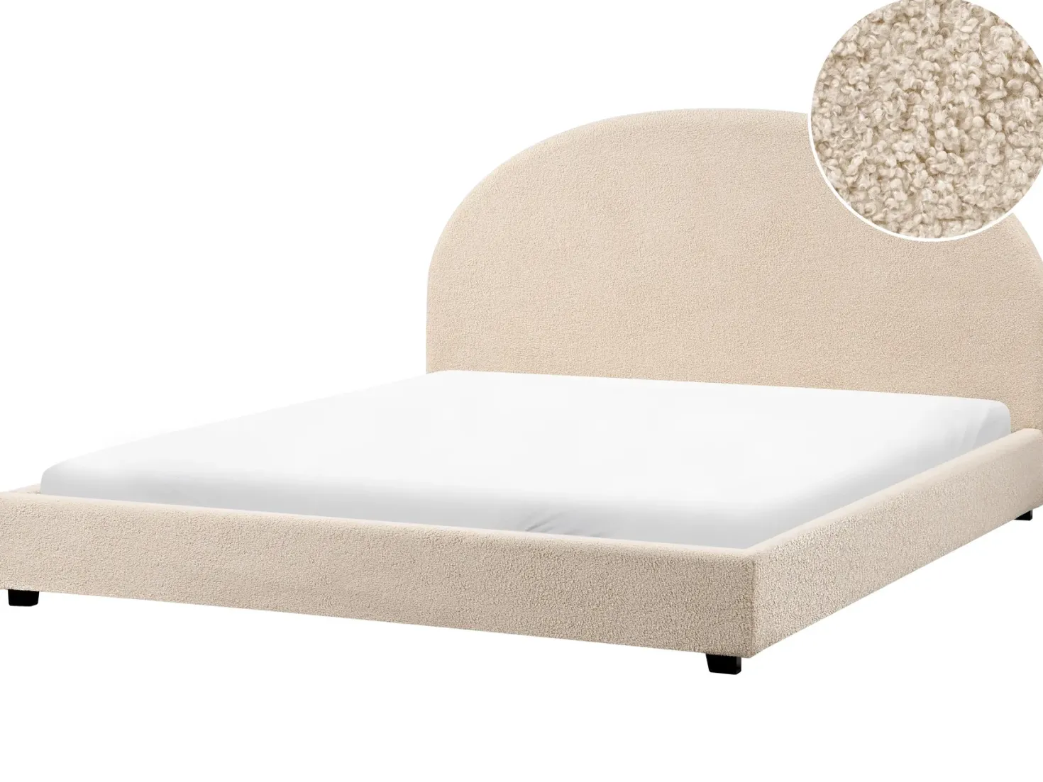 Vandseng Boucle VAUCLUSE 180 x 200 cm Beige