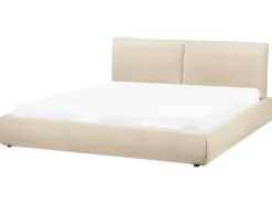 Vandseng Boucle VINAY 180 x 200 cm Lys Beige
