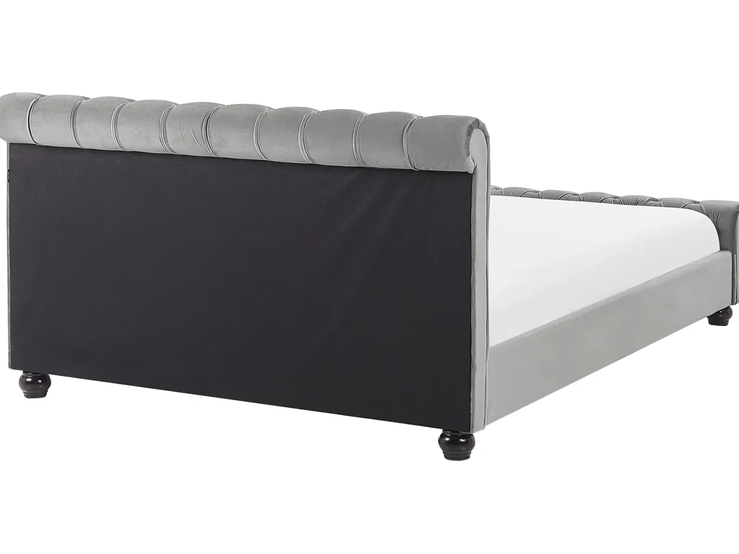 Vandseng Velour AVALLON 180 x 200 cm Grå