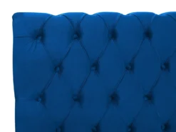 Vandseng Velour AVALLON 180 x 200 cm Navy Blå