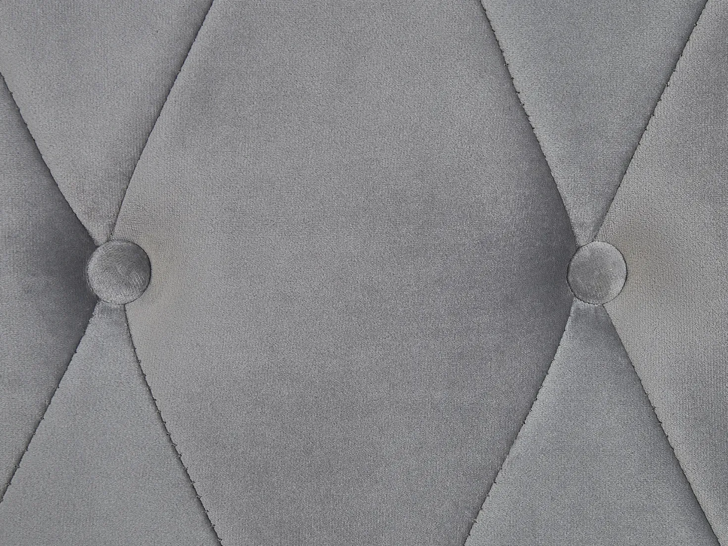 Vandseng Velour CAVAILLON 180 x 200 cm Lysegrå