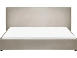 Vandseng Velour LAVAUR 180 x 200 cm Brungrå