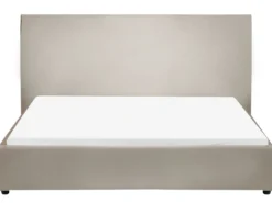 Vandseng Velour LAVAUR 160 x 200 cm Brungrå