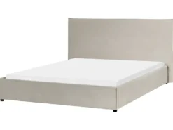Vandseng Velour LAVAUR 160 x 200 cm Brungrå