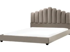 Vandseng Velour VINCENNES 180 x 200 cm Brungrå