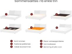 Vandseng Velour VINCENNES 180 x 200 cm Pastellrosa