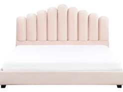Vandseng Velour VINCENNES 180 x 200 cm Pastellrosa