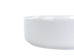 Vask til bordplade CALIG Hvid ⌀ 36 cm Keramik