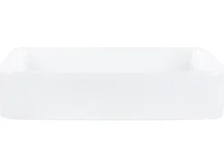 Vask til bordplade CHIVANA Hvid 51 x 34 cm Keramik