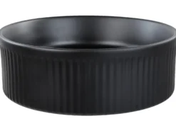 Vask til bordplade GELDO Sort ⌀ 37 cm Keramik