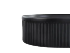 Vask til bordplade GELDO Sort 49 x 31 cm Keramik