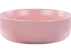 Vask til bordplade GUDAR Lyserød ⌀ 37 cm Keramik