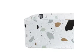 Vask til bordplade NULES Hvid terrazzo 51 x 34 cm Keramik