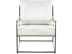 VENARIA 5 personers havesofasæt Beige/sort Metal med sofabord