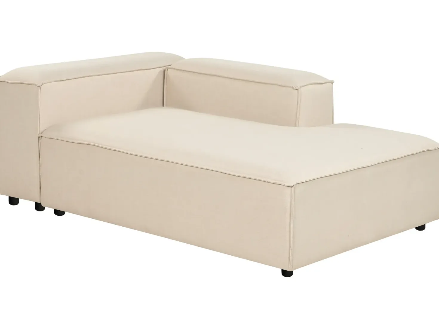 Venstrevendt chaiselong ARDAL Beige