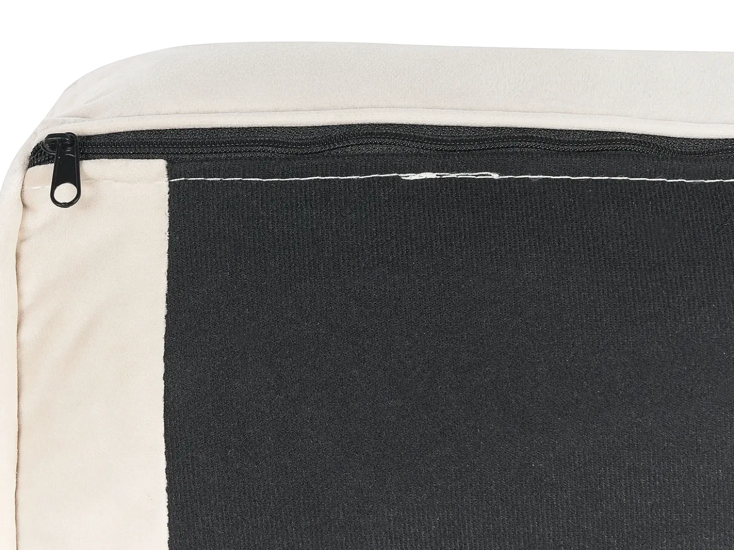 Venstrevendt chaiselong MIRAMAS Velour Beige