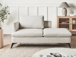 Venstrevendt chaiselong SIEVOZ Lys Beige