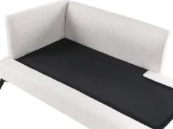 Venstrevendt chaiselong SIEVOZ Lys Beige