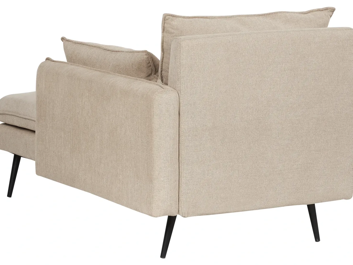 Venstrevendt chaiselong YERRES Beige