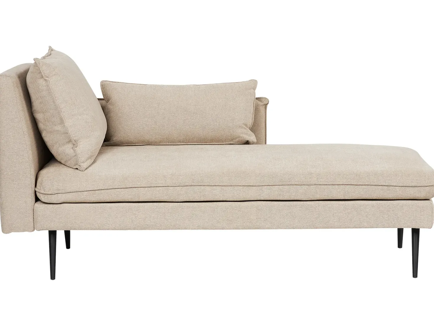 Venstrevendt chaiselong YERRES Beige