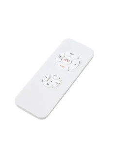 Ventilator med lys MANSALA Med fjernbetjening LED Mørkebrun