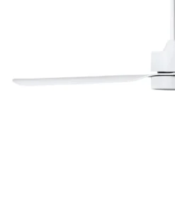 Ventilator med lys PRASLIN Med fjernbetjening LED Hvid