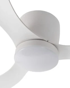 Ventilator med lys VEMBAR Med fjernbetjening LED Hvid