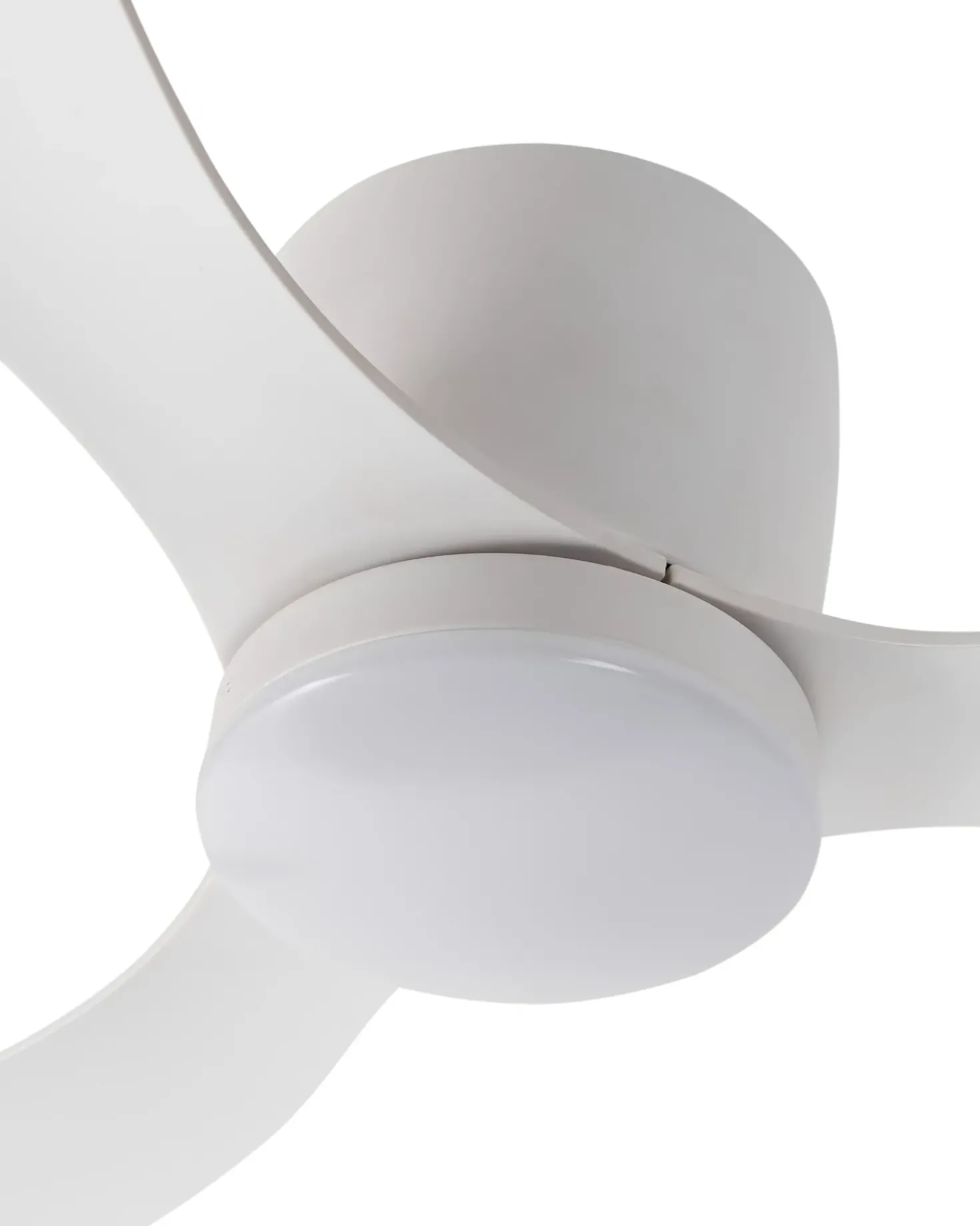 Ventilator med lys VEMBAR Med fjernbetjening LED Hvid