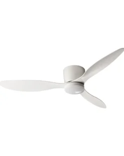 Ventilator med lys VEMBAR Med fjernbetjening LED Hvid