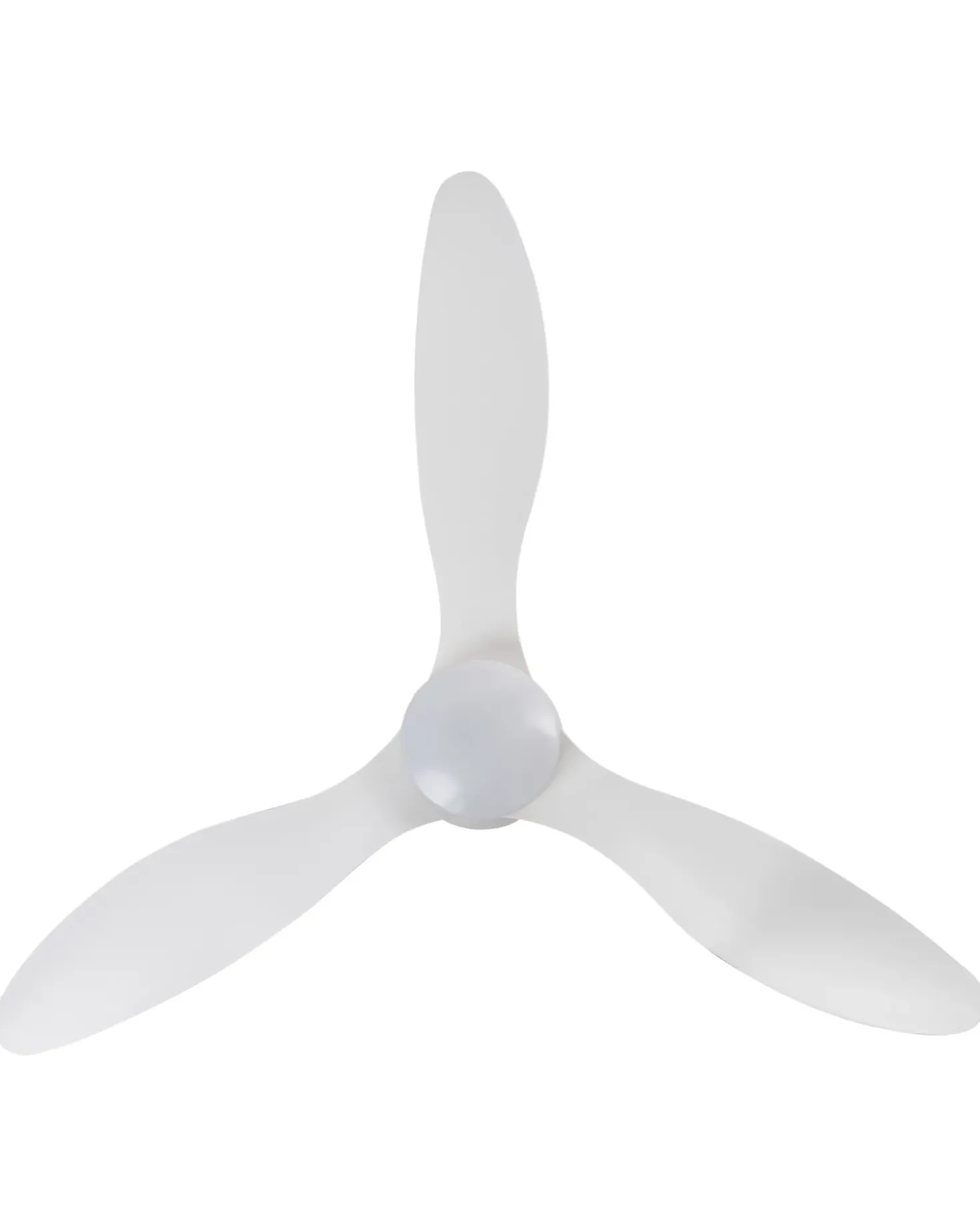 Ventilator med lys VEMBAR Med fjernbetjening LED Hvid