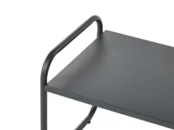VEZZANA 4 personers Loungesæt med bord Grå Metal