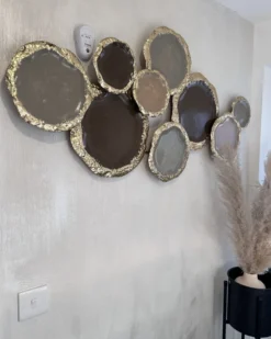 Vægdekoration ARGON Metal 57 cm Multifarvet