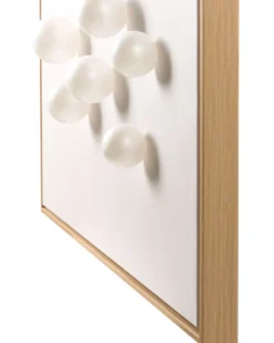 Vægdekoration BANTRY 103 cm Hvid