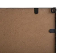Vægdekoration Blad CURIUM Metal 50 cm Multifarvet