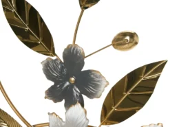 Vægdekoration Blad DYSPROSIUM Metal 61 cm Guld