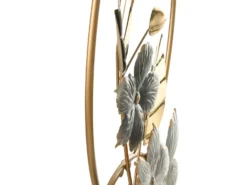 Vægdekoration Blad DYSPROSIUM Metal 61 cm Guld