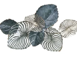 Vægdekoration Blad MAGNESIUM Metal 55 cm Guld