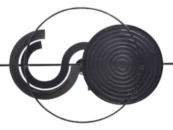 Vægdekoration BRAGA Metal 55 cm Multifarvet