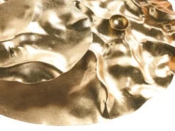 Vægdekoration CALRY Metal 43 cm Guld