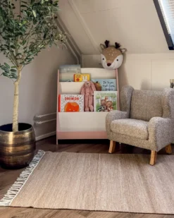 Vægdekorationer til børn Hjort BAMBI 30 cm Beige