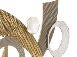 Vægdekoration FENIT Metal 54 cm Guld