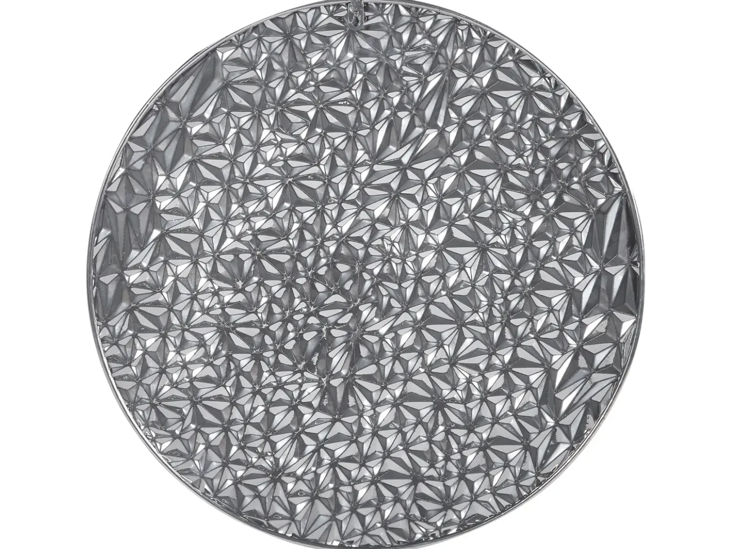 Vægdekoration MOSCAVIDE Metal 60 cm Sølv