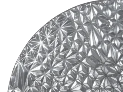 Vægdekoration MOSCAVIDE Metal 60 cm Sølv