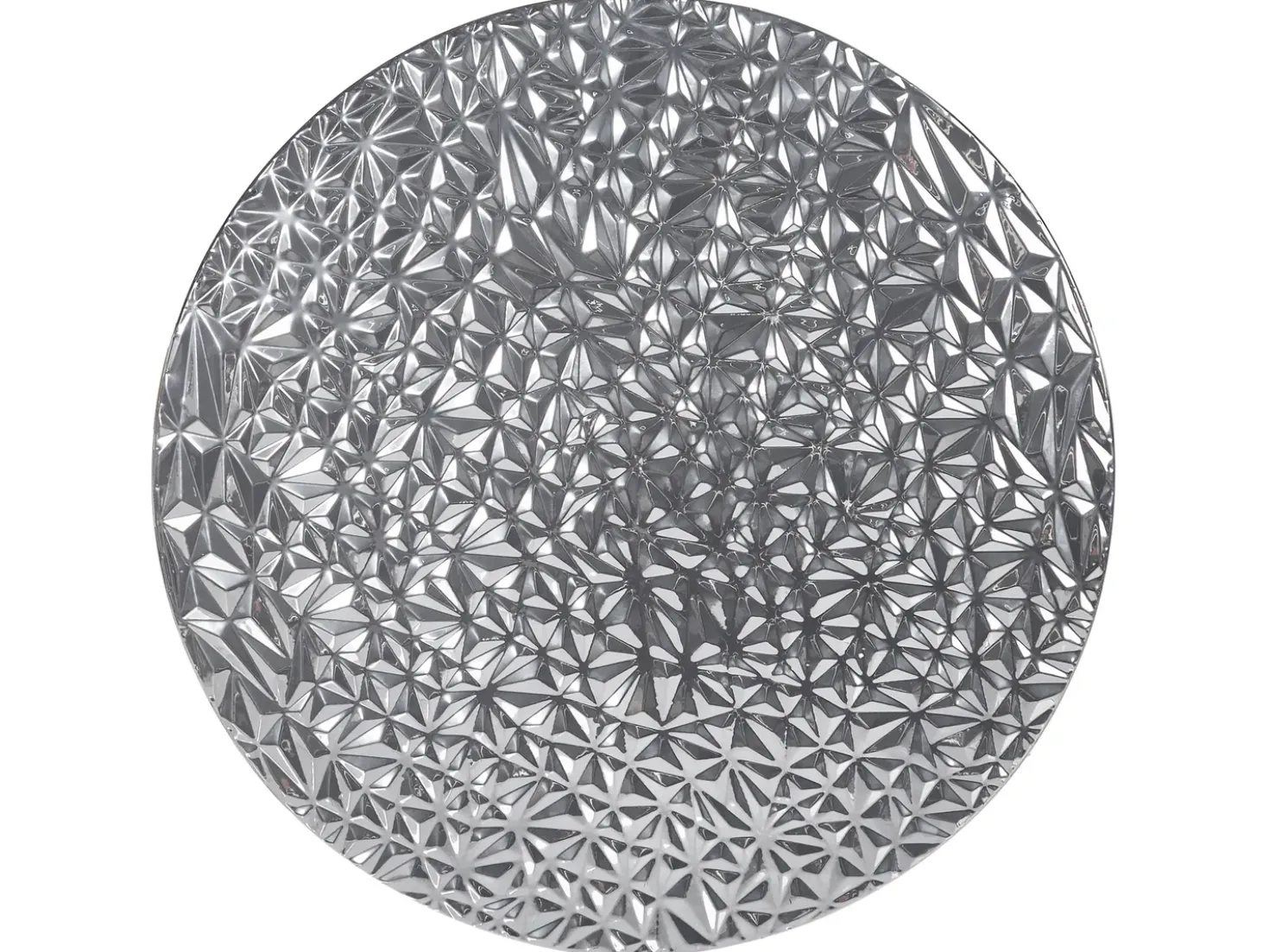 Vægdekoration MOSCAVIDE Metal 60 cm Sølv